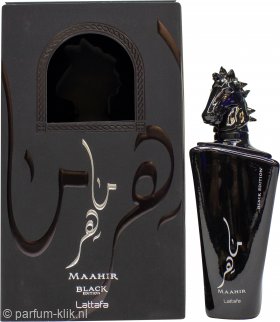 Maahir Black Edition Lattafa unisex-parfums